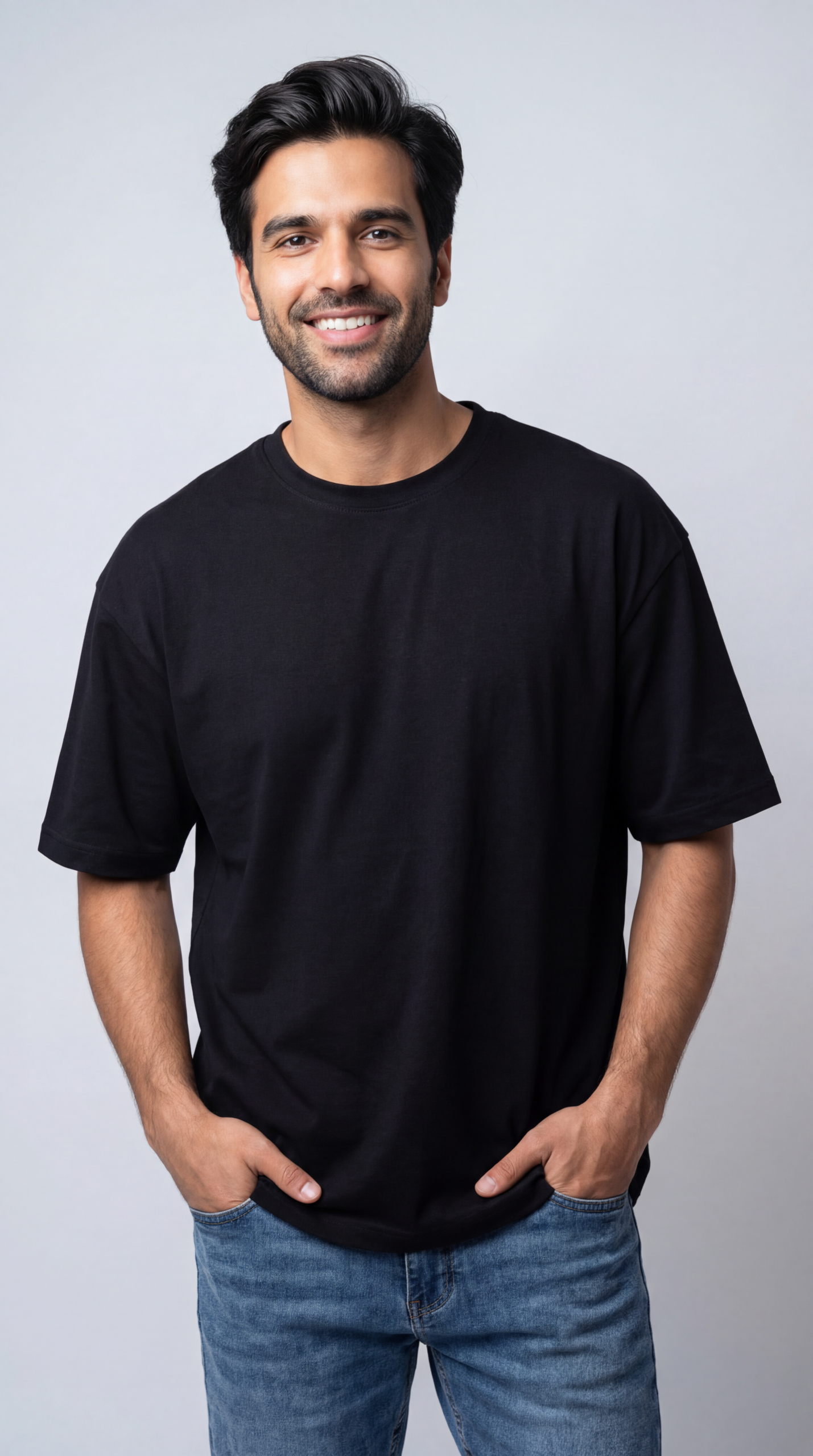Men’s Black Oversized T-shirt