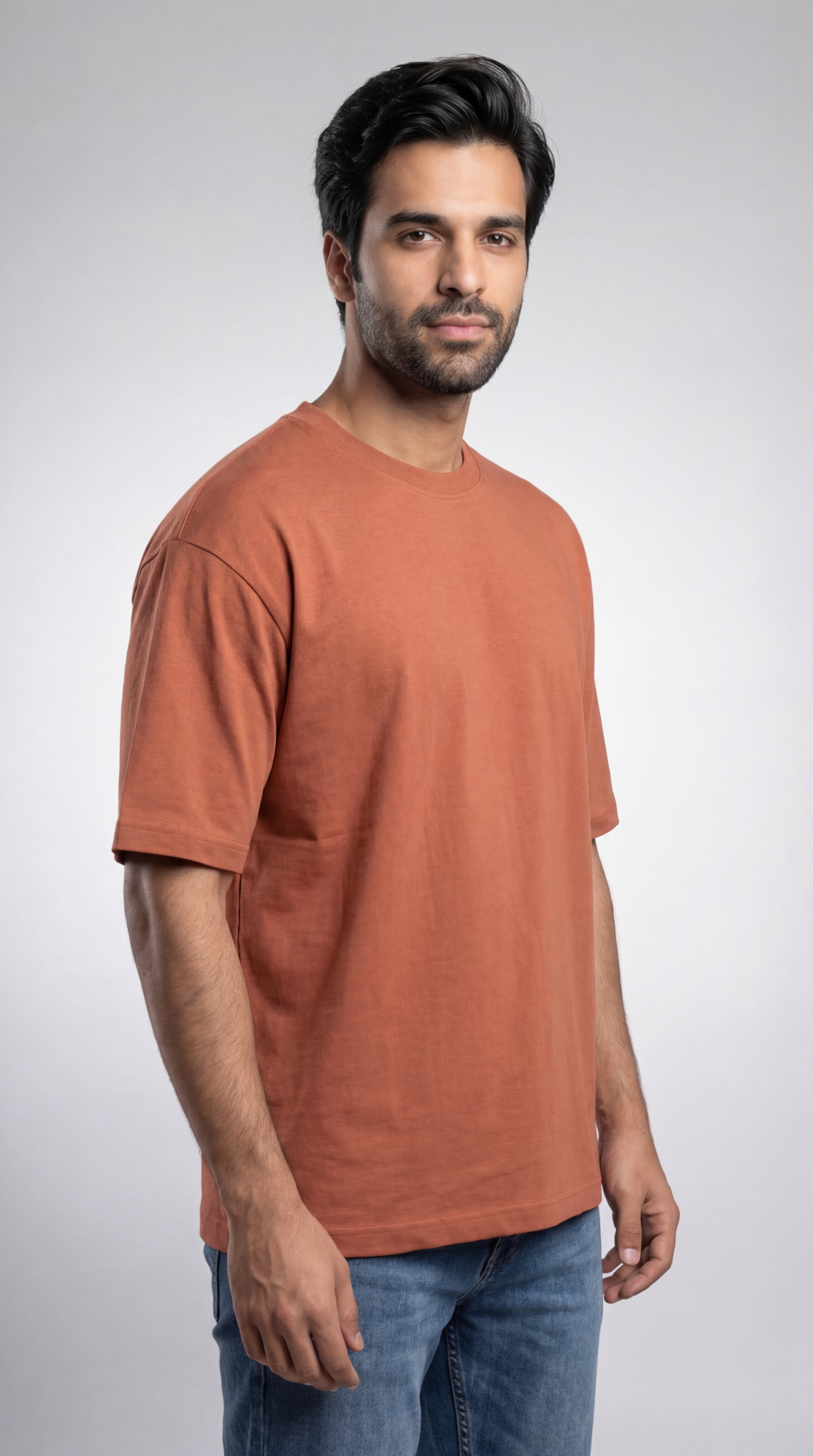 Men’s Terracotta Oversized T-shirt